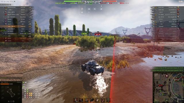 141 Бой в танчиках Staghound Рандом