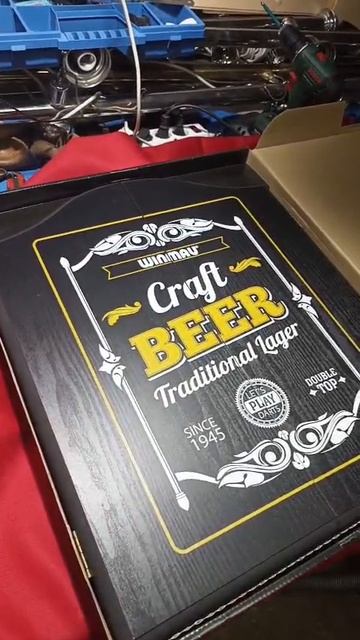 Кабинет для мишени "Winmau Beer Design".