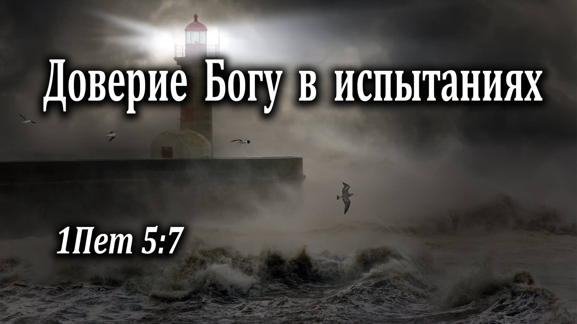 31.01.2021 "Доверие Богу в испытаниях" 1Пет 5:7 гости