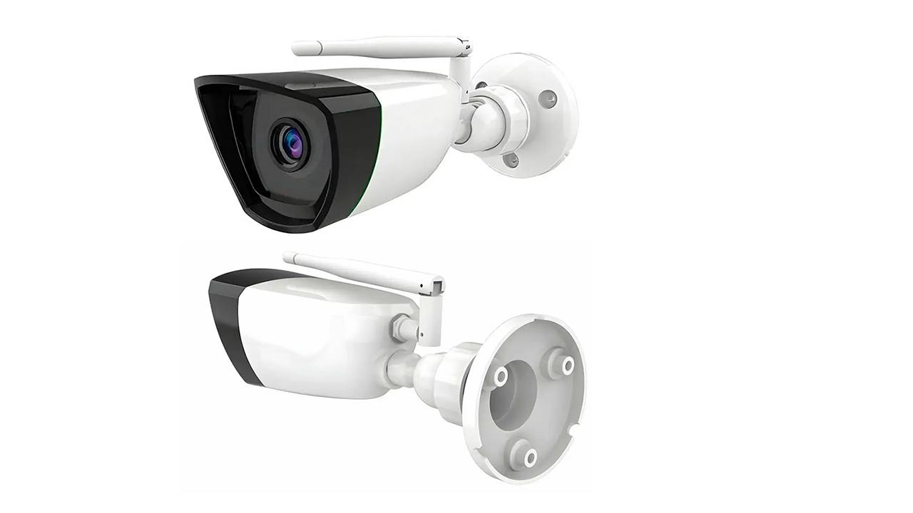 Беспроводная уличная охранная Wi-Fi IP камера наблюдения HDcom K55-ASW3