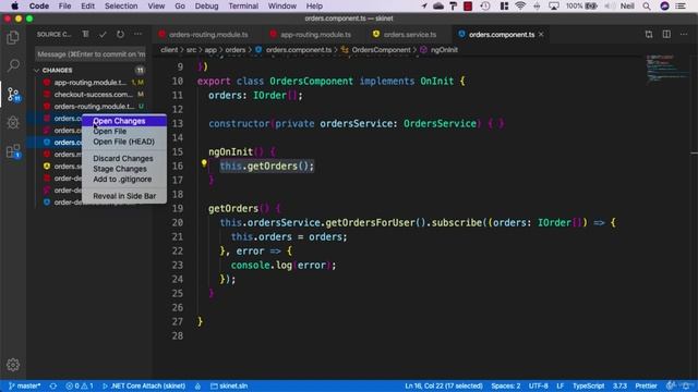 254 Solution to orders exercise