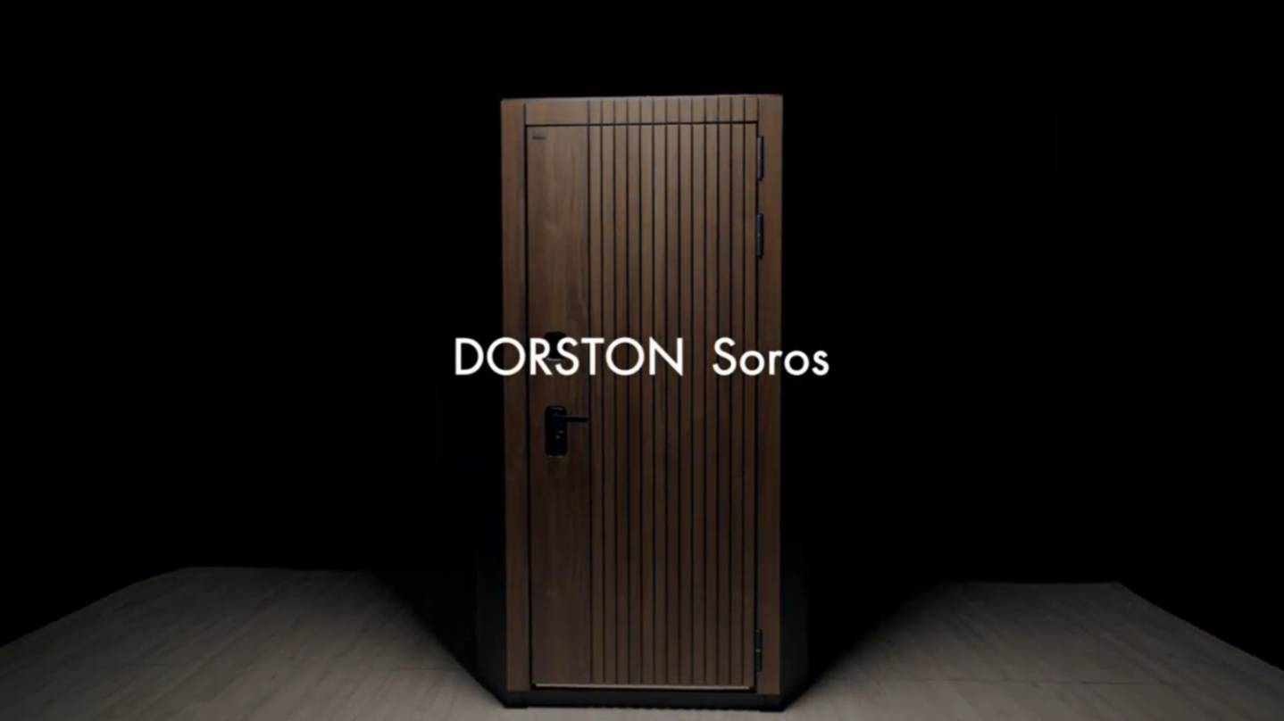Входная дверь с HPL панелью Dorston Soros