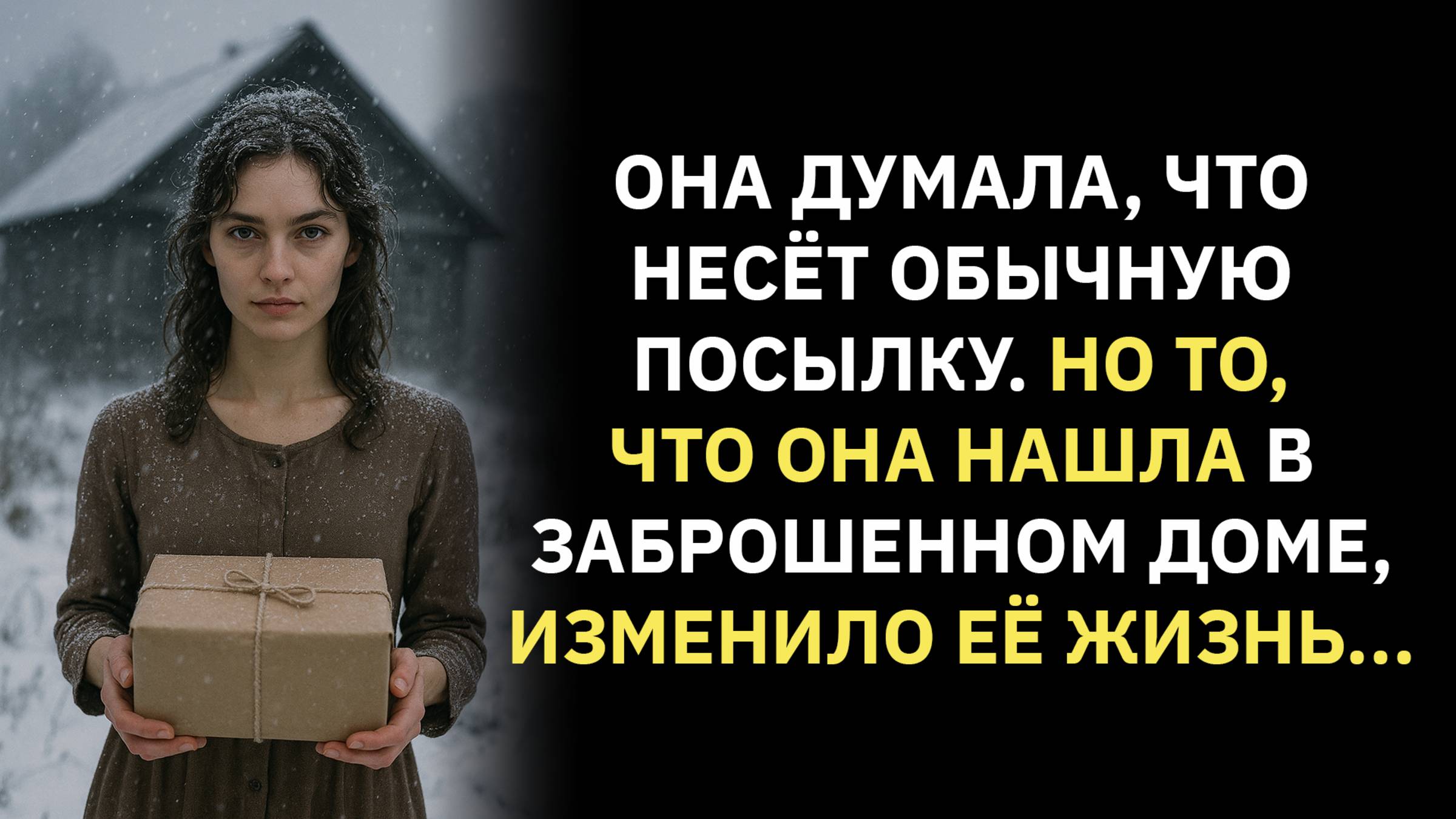Жизненные истории. То, что она нашла в заброшенном доме, изменило её жизнь... Слушать аудиорассказ