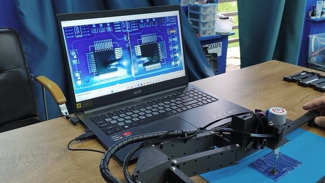 Новая опция камеры для САХАРА СХ250-М: точность установки SMD на новый уровень!
