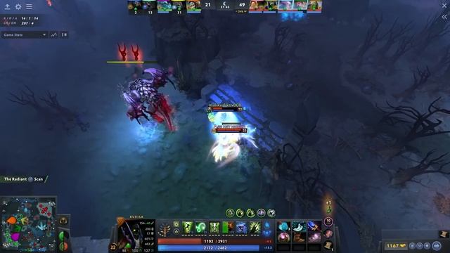 Отвод Рошана на базу в Дота 2 | Dota 2