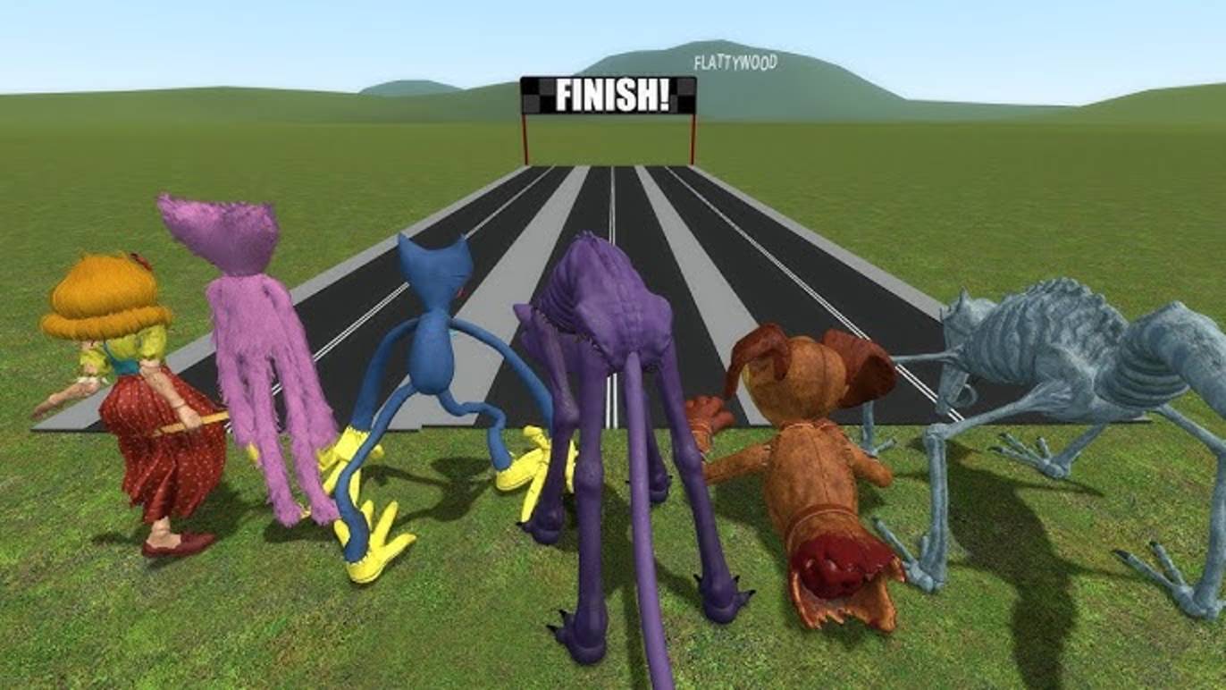 КТО САМЫЙ БЫСТРЫЙ НЕКСТБОТ POPPY PLAYTIME 3 в GARRY’S MOD? 🏃💀💨