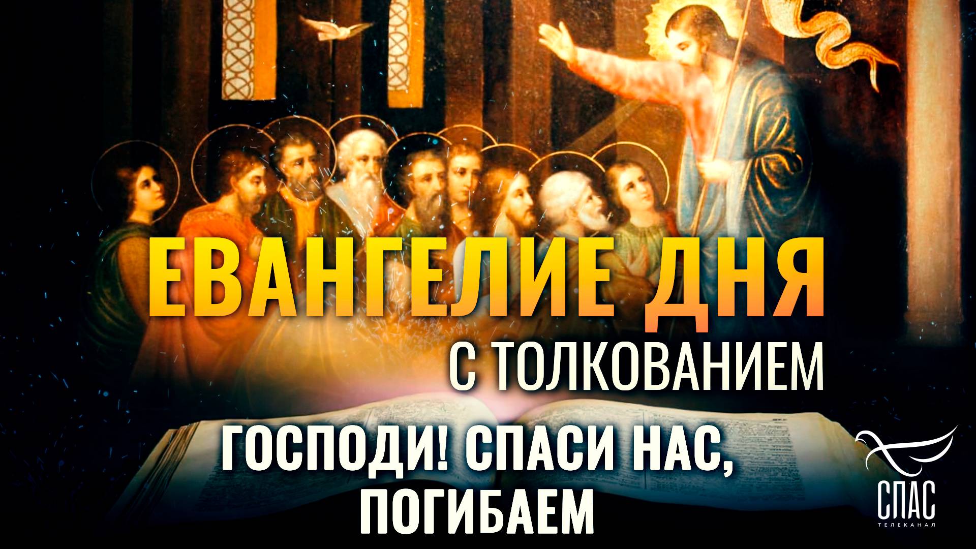 «Господи! спаси нас, погибаем.» / ЕВАНГЕЛИЕ ДНЯ