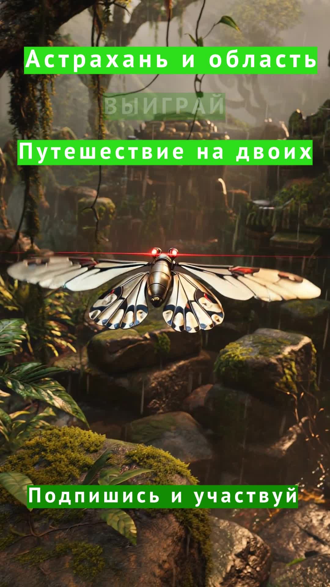 Подпишись и выиграй путешествие на двоих