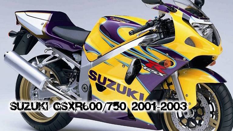 Suzuki GSXR600/750 2001-2003 ||| мотопластик.рф