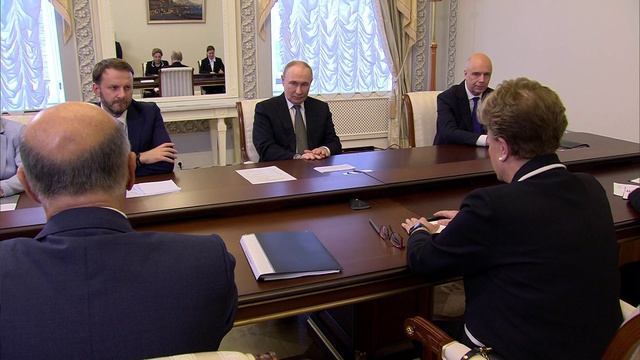 Встреча с президентом Нового банка развития Дилмой Роуссефф