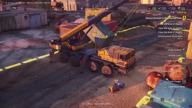 RoadCraft — Поехали! Первый геймплей новой строительной игры Дорожная техника и стройка будущего — э