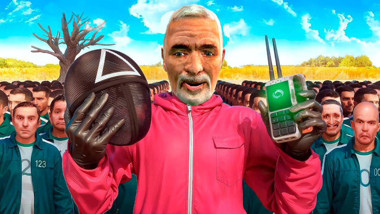 Я ПОСТРОИЛ ИГРУ В КАЛЬМАРА в Garry's Mod
