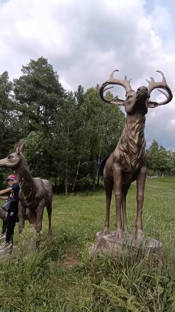 олени