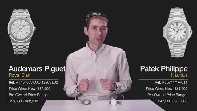 PATEK PHILIPPE vs AUDEMARS PIGUET：NAUTILUS vs ROYAL OAK ref.5711 vs. ref.15400