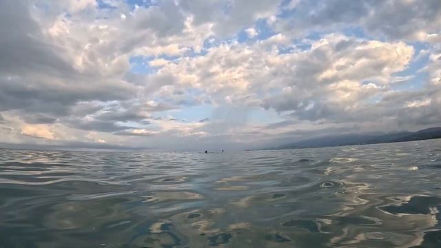 Пляж посёлка Агудзера в Абхазии