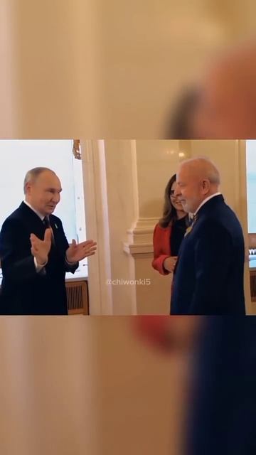 Владимир Путин и Лула #путин #россия #варинукраина #шорты