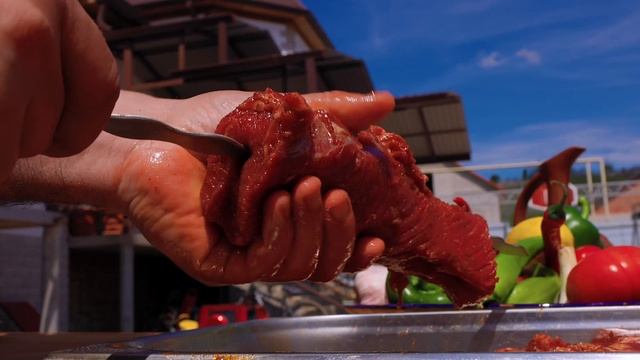 ШАШЛЫК из ГОВЯЖЬЕЙ ВЫРЕЗКИ в ТАНДЫРЕ 🥩