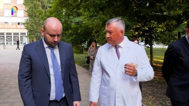 ПОСЕЩЕНИЕ БЛОКА ГЕМОДИАЛИЗА ГУБЕРНАТОР