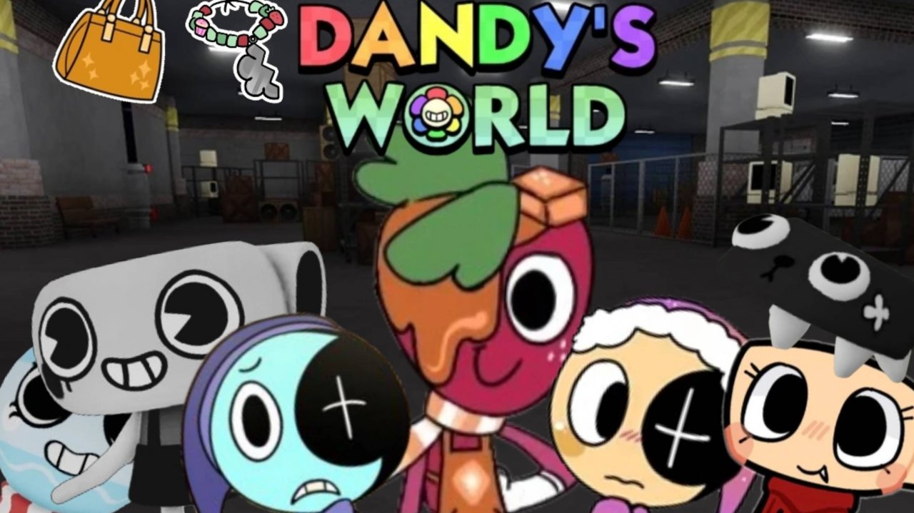 DANDY'S WORLD 🌎 ВЫЖИВАЯ С КОМАНДОЙ МАЙОНЕЗОВ 😋😋😋