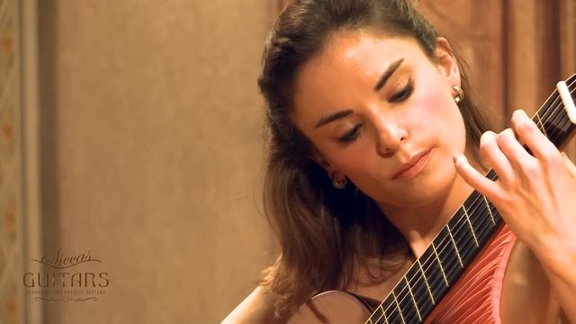 Ana Vidovic plays La Catedral by Agustín Barrios Mangoré on a classical guitar - クラシックギター
