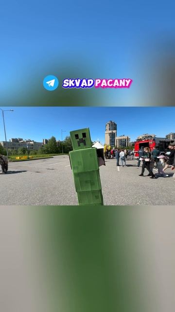 Косплей Майнкрафта на стриме Сквада Пацаны | tg: SkvadPacany
