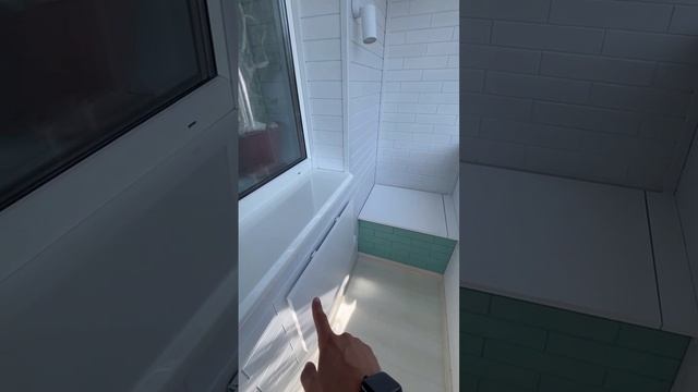 Балкон с выносом