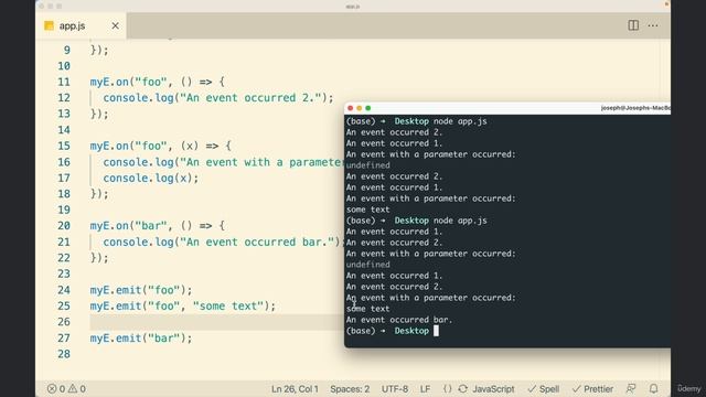 2 Undersdanding EventEmitter. 8 Understanding EventEmitter