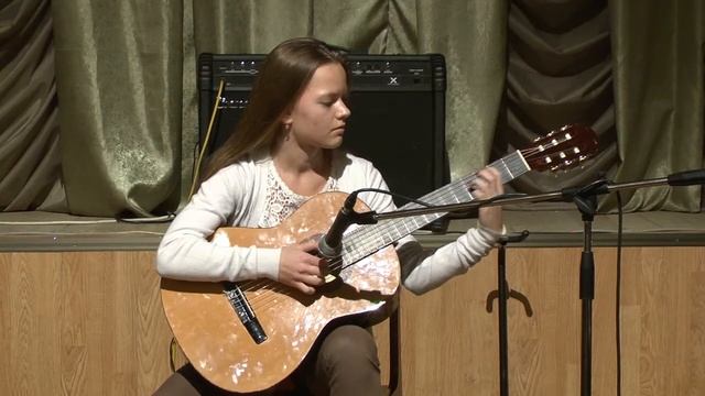 Отчетный концерт класса гитары - 2014