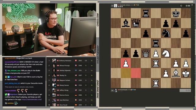 David Howell plays Titled Tuesday (2)