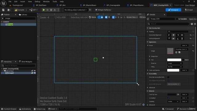 3. Widget Blueprints