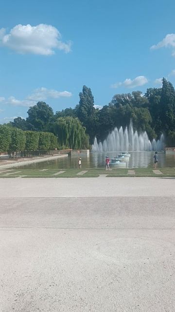 Лондон, парк Баттерси, фонтан (London, Battersea Park, Fountain)