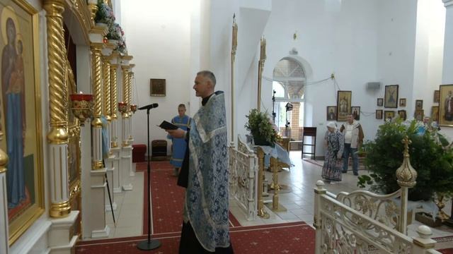 Торжества по случаю дня памяти Марьиногорской иконы Божией Матери