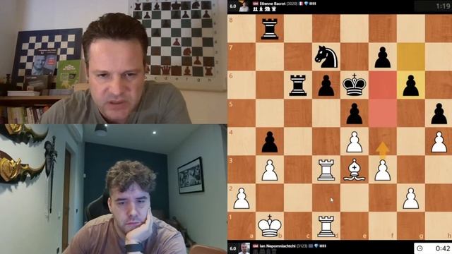 НАДЕЮСЬ ХОТЬ ОН МЕНЯ ПОЖАЛЕЕТ! // GM ЯН НЕПОМНЯЩИЙ vs GM ЭТЬЕН БАКРО #шахматы #chess
