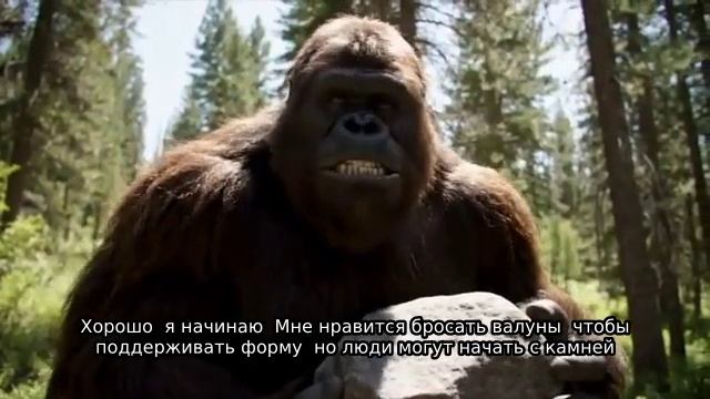 Бигфут - тренировка в лесу