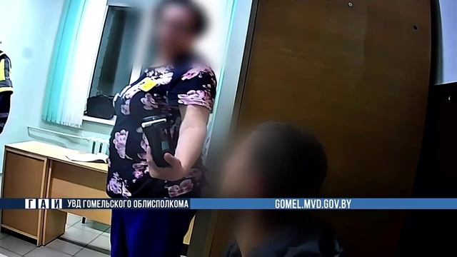 В Речицком районе сотрудниками ГАИ был задержан пьяный мопедист