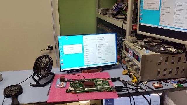Матплата Asus X509DA заказ 19050 - контрольный запуск.