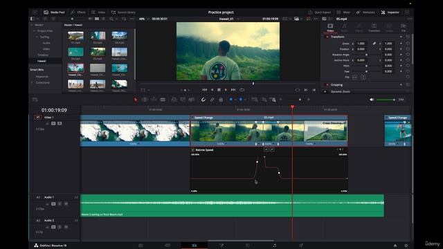 23 - Retime Curve in Edit Page