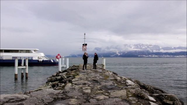 Швейцария. Лозанна. Женевское озеро. Французский гость.