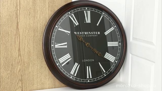 Настенные часы ВЕСТМИНСТЕР БЛЭК, 76 см, KL5000220