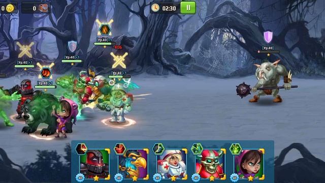МОБИЛЬНАЯ ИГРА BATTLE ARENA: HEROES ADVENTURE БИТВЫ ГЕРОЕВ — ДЕНЬ 4