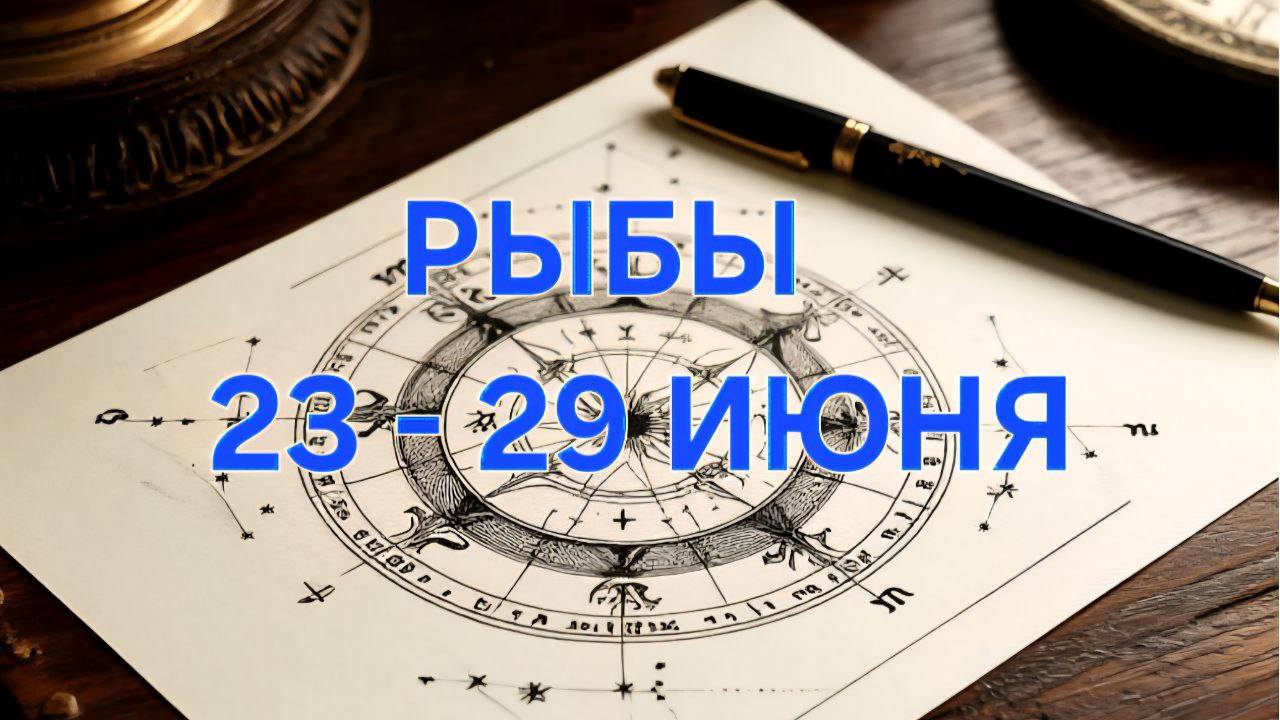 РЫБЫ. ТАРО ПРОГНОЗ С 23 ПО 29 ИЮНЯ