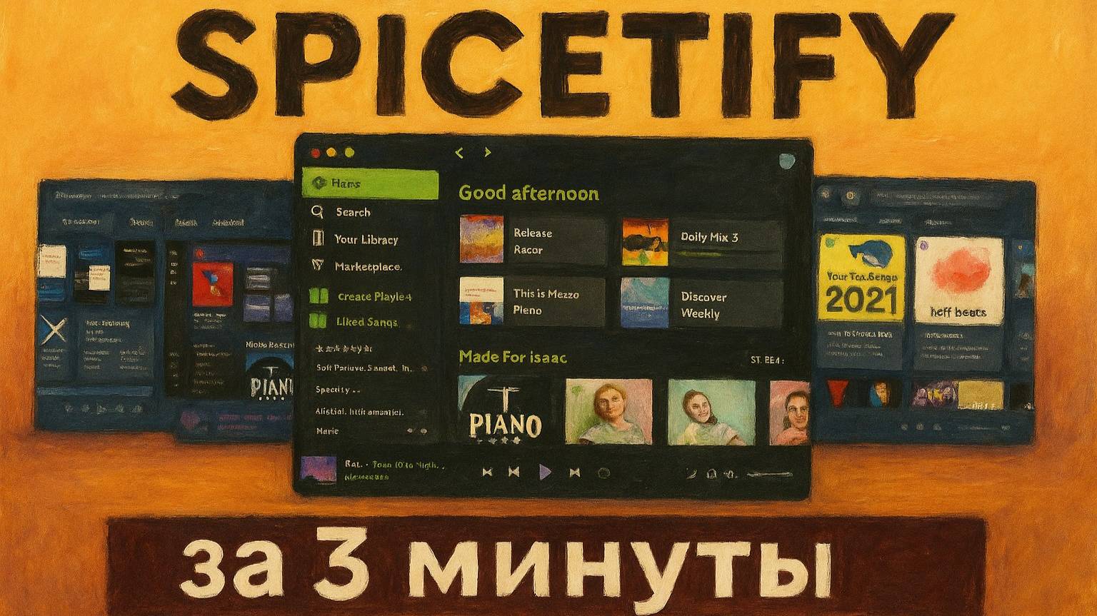 Установка взломанного Spotify за 219 секунд | Бесплатно и без рекламы