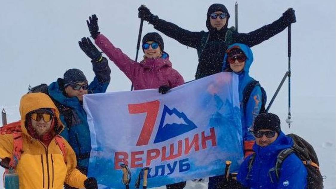 Группа Клуба 7 Вершин «Рашн альпинишн федерашен» провела тренировочные занятия на склонах Эльбруса