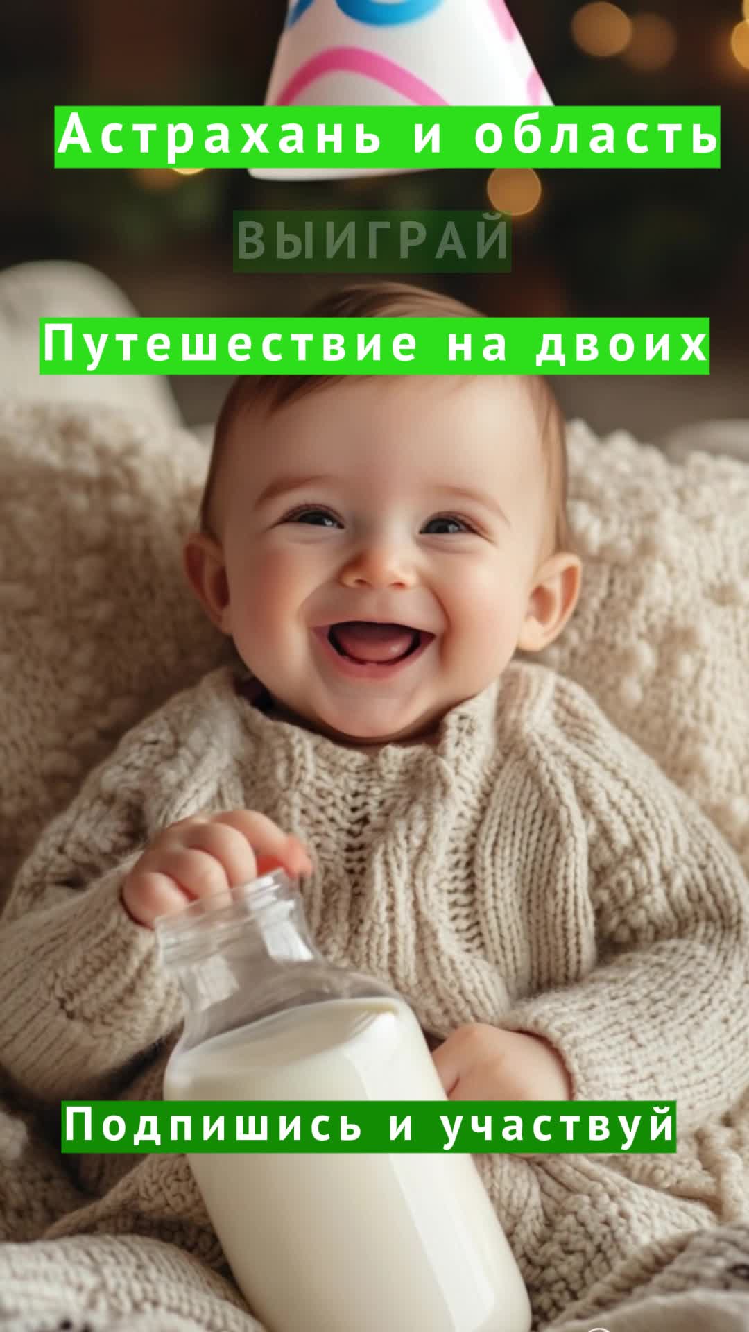 Подпишись и выиграй путешествие на двоих