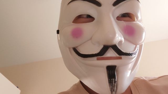 МОЁ ЛИЦО В МАСКЕ!!!