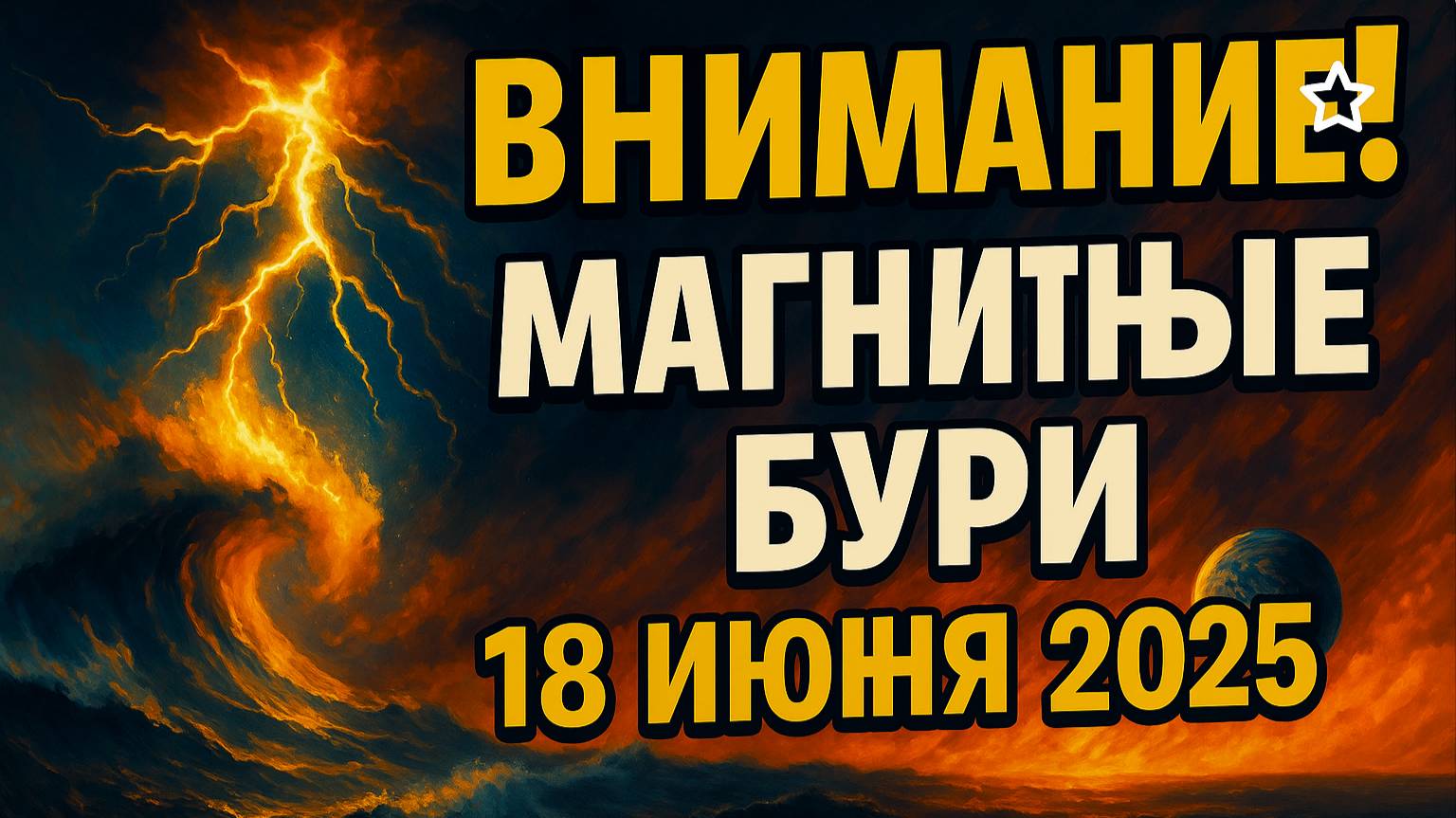 🚨 НОВЫЕ ДАННЫЕ! МАГНИТНАЯ БУРЯ 18 ИЮНЯ 2025 — ЧТО НАМ ГОТОВИТ КОСМОС? ⚠️