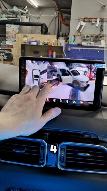 Установка магнитолы #Андроид #Parafar #PFPF981-9 серии XHD360 в #Mazda #CX5