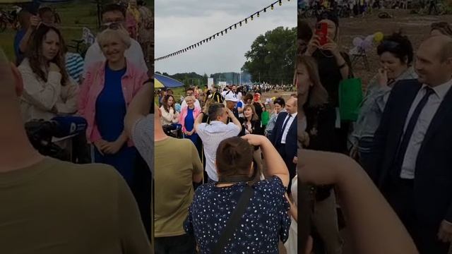 День России на набережной. Почетные гости.