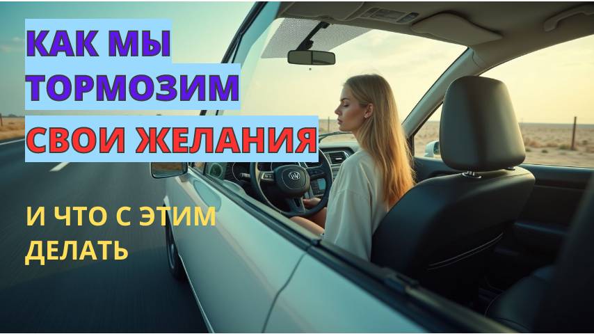 Как мы сами тормозим свои желания и что с этим делать