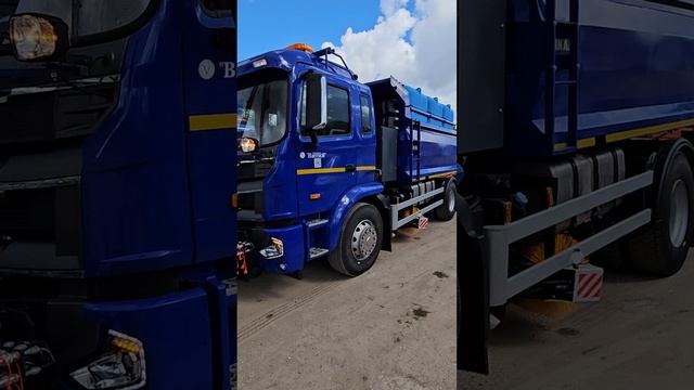 КДМ на базе самосвала JAC. Коммунальная техника для летнего содержания дорог.